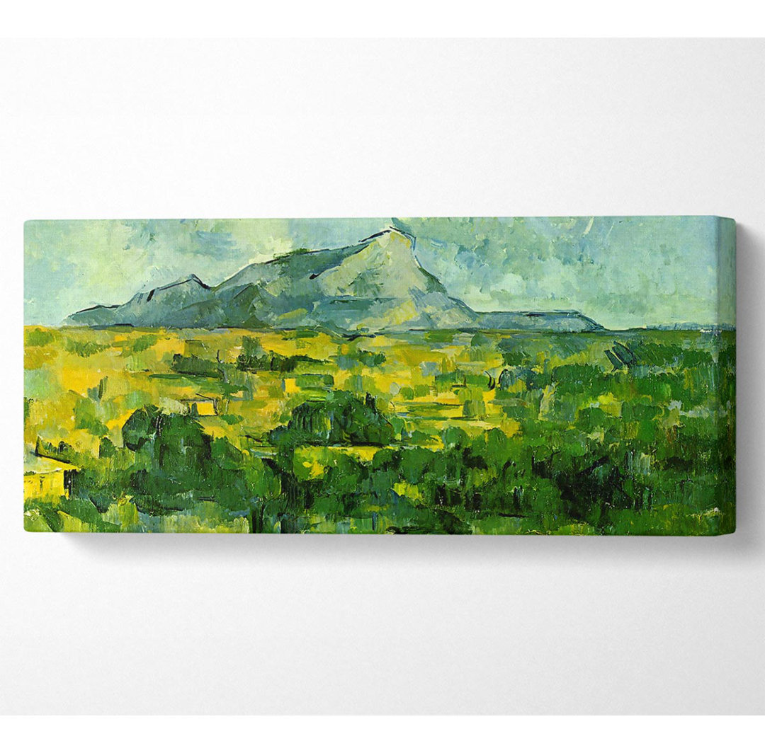 Cezanne Mount St Victiore - Kunstdrucke auf Leinwand