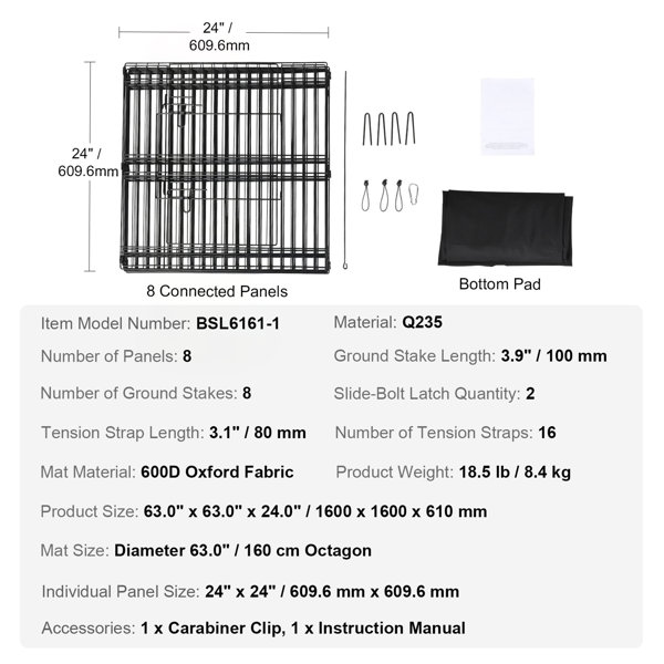 Dimensions du produit