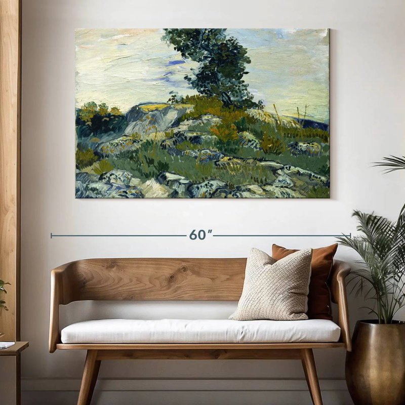 Harnek The Rocks, 34" H x 51" W