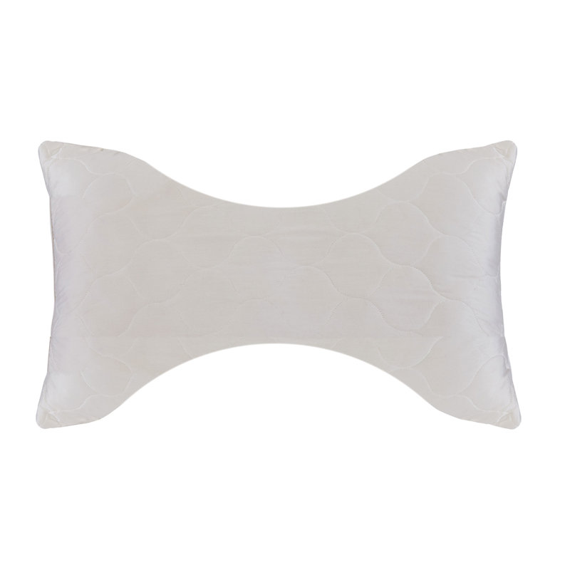 Oreiller hypoallergénique ergonomique en coton de taille standard