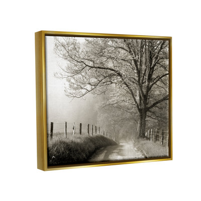 Sentier clôturé de paysage champêtre par Danita Delimont - photographie