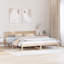 Vidaxl Bed Frame With Headboard Solid Pine Wood-113970907-113970910