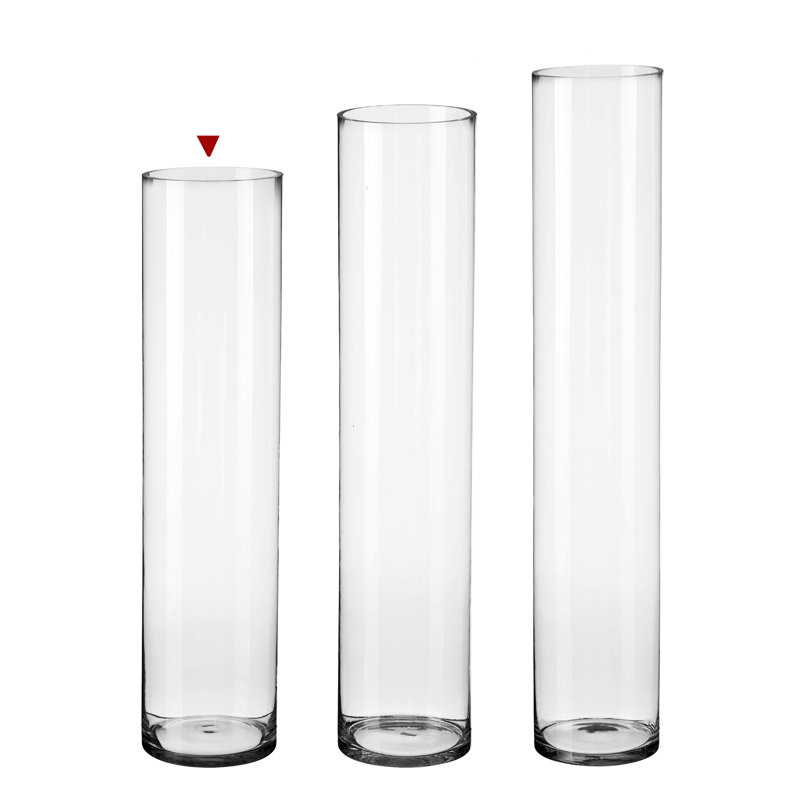 Emit Glass Jar, 70cm H x 15cm W x 15cm D