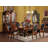Chateau De Ville 62" Wide Solid Wood Mirrored Back Lighted China Cabinet