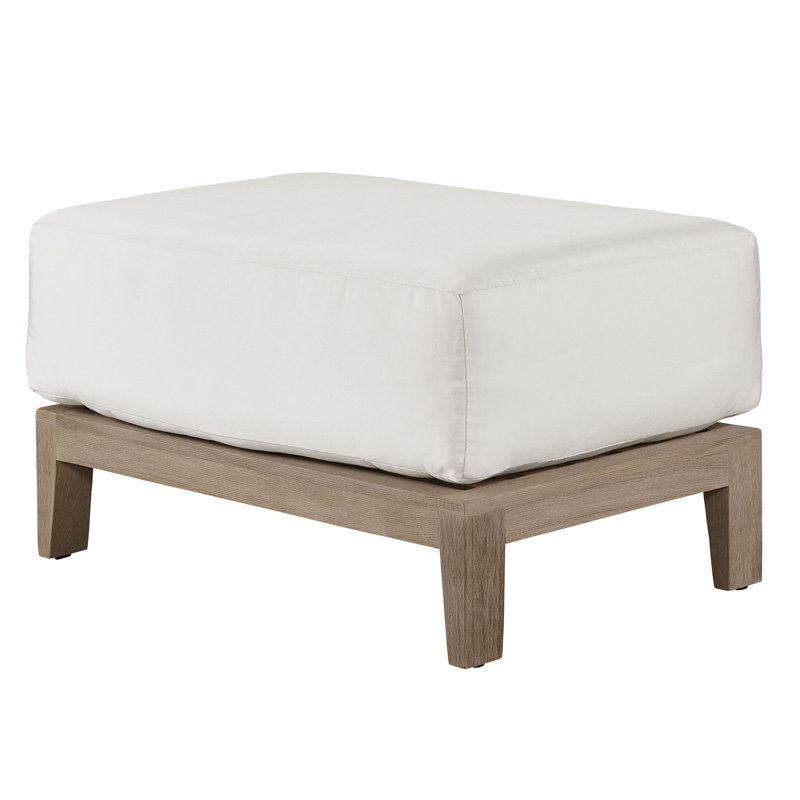 La Jolla Outdoor Teak Ottoman