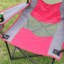 Ensemble de 2 chaises de camping pliantes avec auvent Shanel - filet de protection respirant et résistant aux rayons UV, porte-gobelets - chaise portative en tissu Oxford pour le camping, la plage et le pique-nique - poids léger de 14 lb, installation f-1827298567