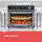 BLACK+DECKER Air Fryer Toaster Oven Combo, 12 in 1 Countertop Convection Oven Cooks Food Fast, Fits a Whole Pizza, French Doors