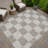 Machine Washable Indoor/Outdoor Chantille ACN2345 Geometric Rug-1988154032