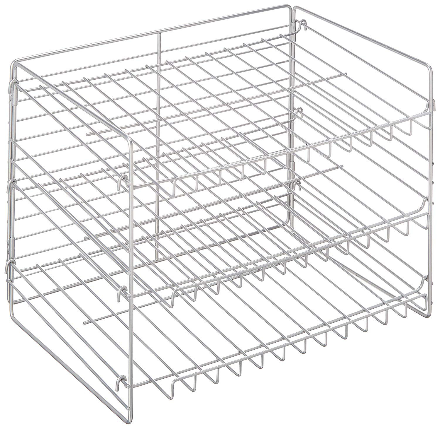 Honey Can Do Steel Wire Expandable Shelf, Black