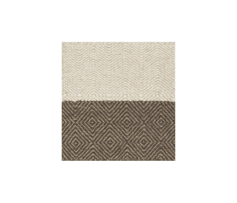 Rabon Wool Geometric Indoor Rug
