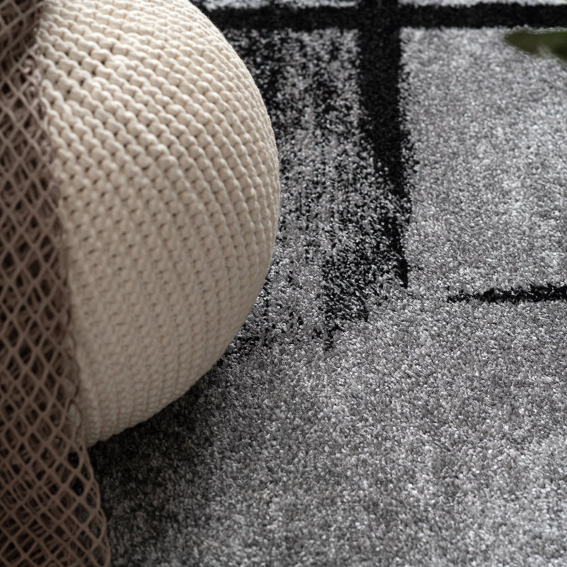 Quention Abstract Indoor Rug, Rectangle 1'11.6" x 3'3.4"