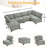 Modular Sectional Sofa-1736019855