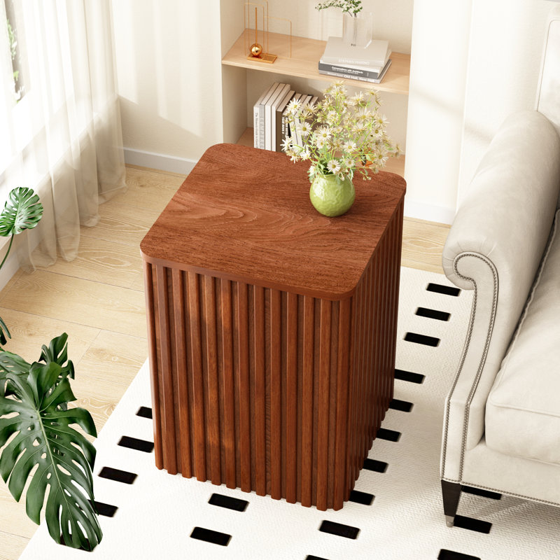Table de bout 20,5 po, Brun