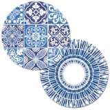 Patchwork Round Placemat