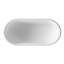 CASAINC 67"x 31.5" Vintage Freestanding Solid Surface Soaking Bathtub