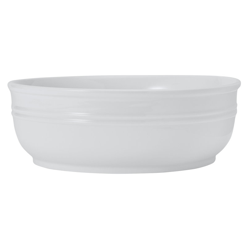 Fitz and Floyd Everyday White Bistro Serve Bowl