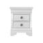 Table de chevet sophistiquée perle blanche-921033889