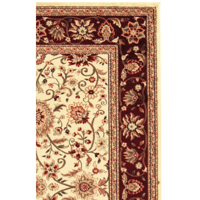 Tapis oriental Klose Performance, Rectangle 8 pi x 10 pi, Ivory/Red