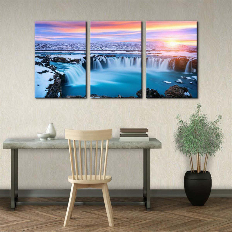 3 Piece Wrapped Canvas Print