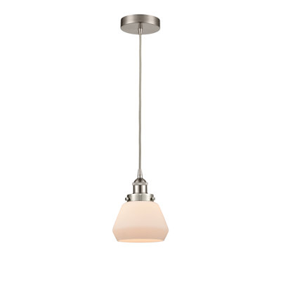 Luminaire suspendu conique à 1 lumière Cahn