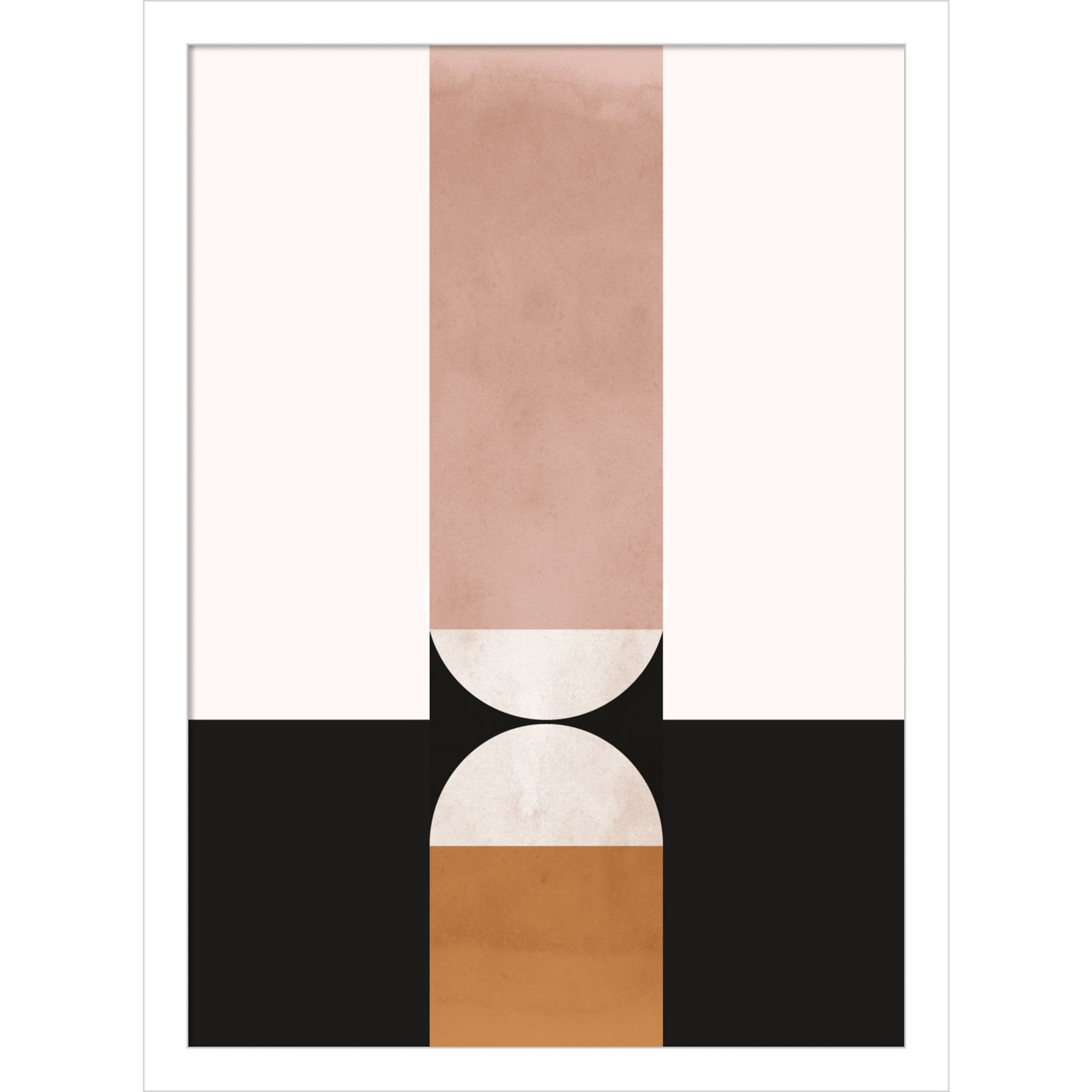 Venice 2 by Alexander Ginzburg, White, 19.25" H x 14.25" W x 0.88" D