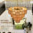 Boho Rattan Chandelier Light Fixture