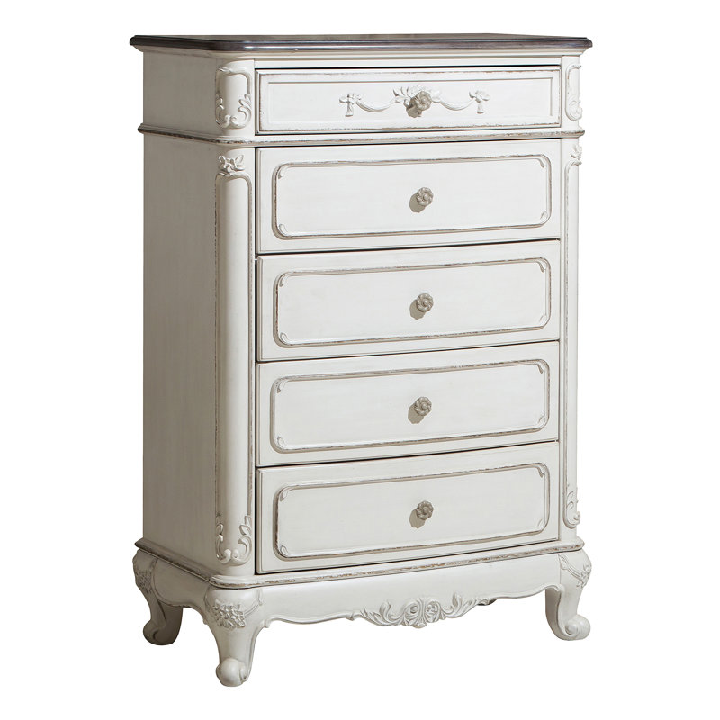 Ted 33'' W 5-Drawer Dresser | Stylish Storage Solution