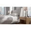 Lisbon Upholstered Wingback Bed
