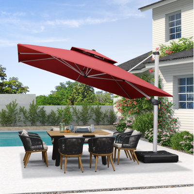 3.6m Square Cantilever Parasol