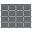 32 Pair Stackable Overdoor Shoe Organiser