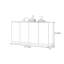 Armoire d'appoint moderne et multifonctionnelle