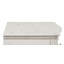 Table de chevet au fini blanc antique