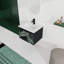 Meuble-lavabo mural 24 po avec lavabo en céramique