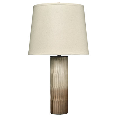 Phoenix Glass Table Lamp, Sand Ombre