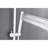 Stainless Steel Shower Slide Bar With Handheld And 69" Extra-Long Hose - Superior Durability Robust Rail 69-Inch User- Operation