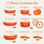 11 - Piece Aluminum Cookware Set-123039447