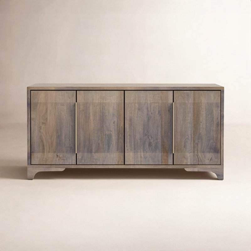 Cannes 70'' Solid Wood Sideboard
