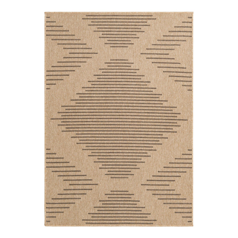 Geometric Indoor Rug, Rectangle 4'3" x 6'1"