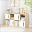 Armoire de rangement moderne en bois