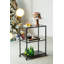 Ensemble de bar S / 6 avec support en bois de manguier Alaine