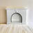 White Solid Wood Electric Fireplace