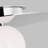 Allegra Glass Flush Mount-88236010-88236009