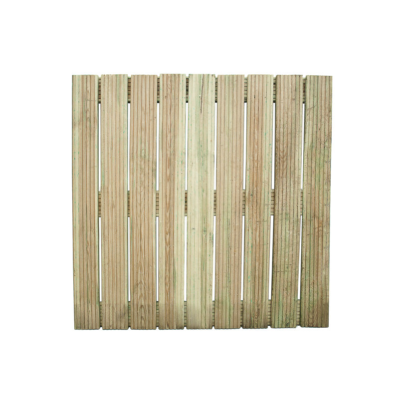 360cm L x 360cm W Wood Tile in Wood