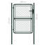 Song 175cm H x 100cm W Green Metal Gate-1678375988