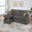 Canapé modulaire convertible en tissu Dorris-270375368