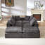 Canapé moderne en nuage de chenille, librement combinable, confortable pour s'asseoir-1829467398