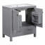 Meuble-lavabo 30 po avec lavabo simple-16859849