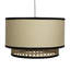 Auxane 15cm H Drum Pendant Shade ( Uno ) in Natural