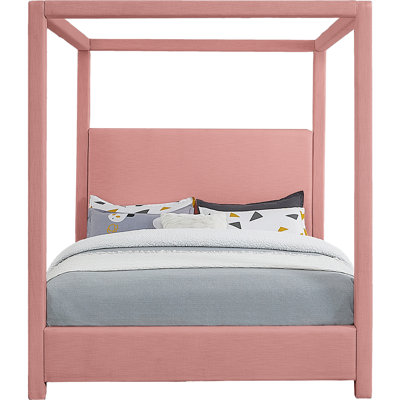 Mistaya Upholstered Canopy Bed