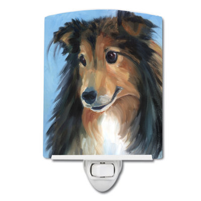 Lampe de nuit en céramique good sheltie
